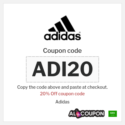 Adidas outlet coupon code on sale