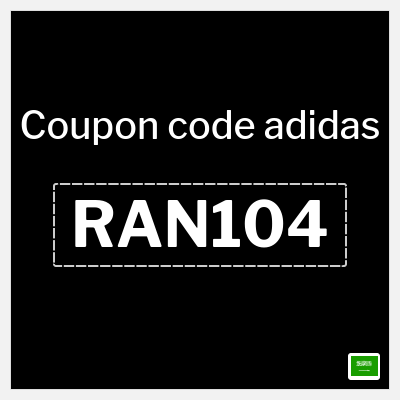 adidas Coupon (RAN104) Adidas Coupon Code 2025