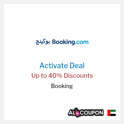 Special Deal for Booking Up to 40% Discounts