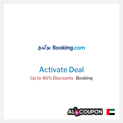 Special Deal for Booking Up to 40% Discounts