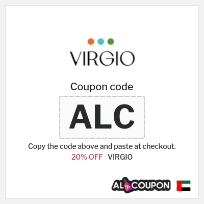 Coupon discount code for VIRGIO Exclusive 20% OFF