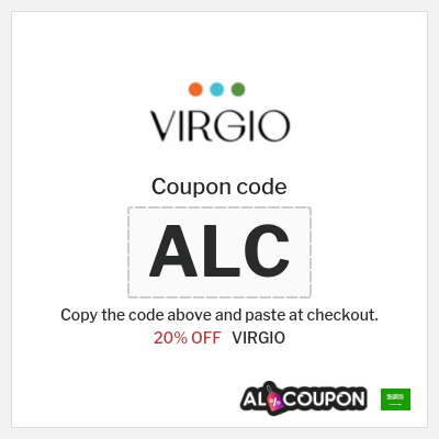 Coupon discount code for VIRGIO Exclusive 20% OFF
