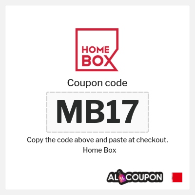 Coupon for Home Box (MB17)