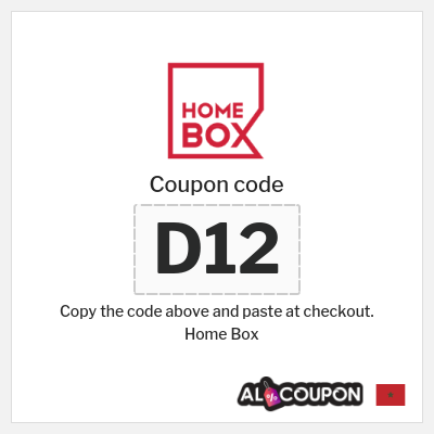 Home Box Coupon (D12) Home Box Coupon Code