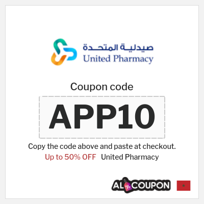 Coupon discount code for United Pharmacy Discounts up to 50%