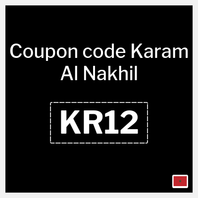 Coupon discount code for Karam Al Nakhil Discount up to 10% OFF