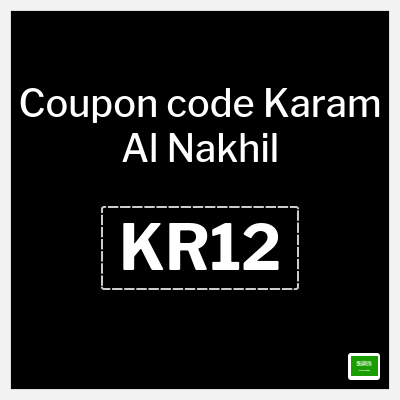 Coupon for Karam Al Nakhil (KR12) 10% OFF