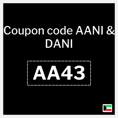 Coupon discount code for AANI & DANI 5% OFF Vouchers