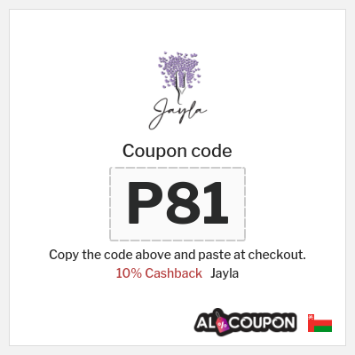Coupon discount code for Jayla 10% Cashback