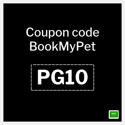 Coupon discount code for BookMyPet 10% Coupons