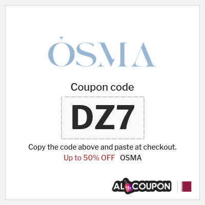 Coupon discount code for OSMA Up to 50% Coupons