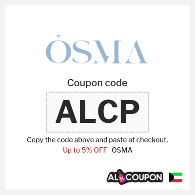 Coupon discount code for OSMA Up to 5% Coupons