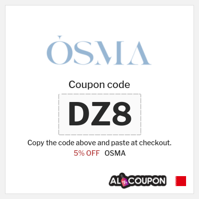 Coupon discount code for OSMA 5% Exclusive Coupons