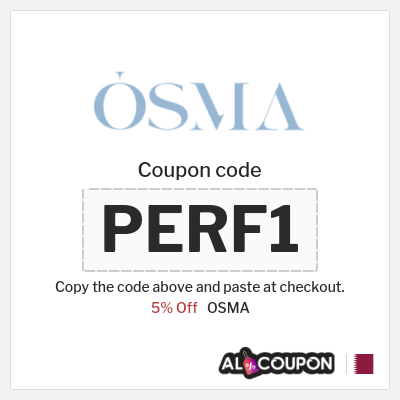 Coupon discount code for OSMA Exclusive Coupons