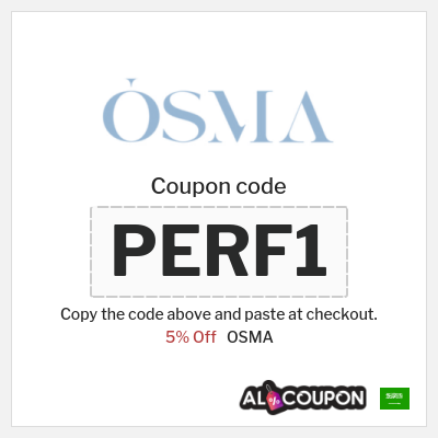 Coupon discount code for OSMA Exclusive Coupons