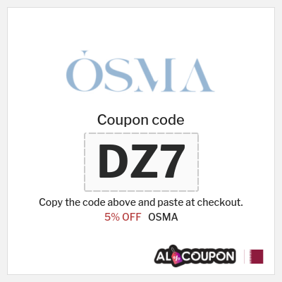 OSMA Coupon (DZ7) OSMA Perfumes Coupon Code