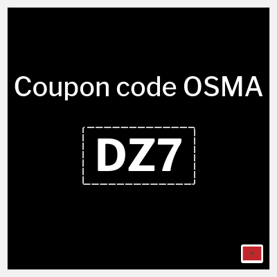 OSMA Coupon (DZ8) OSMA Coupon Code 2025