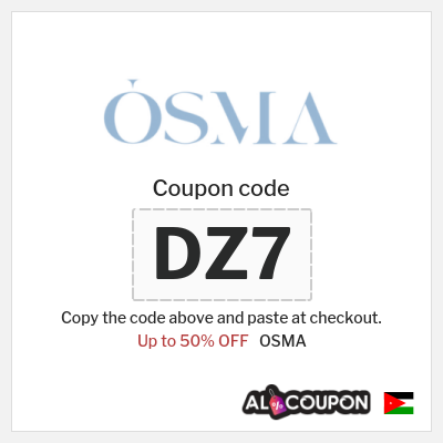 OSMA Coupon (DZ7) OSMA Coupon Code 2025