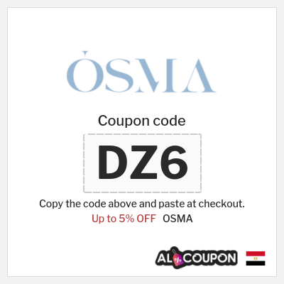OSMA Coupon (DZ6) OSMA Coupon Code 2025