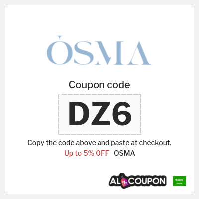 OSMA Coupon (DZ6) OSMA Coupon Code 2026
