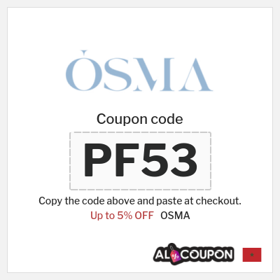 OSMA Coupon (PF53) OSMA Coupon Code 2026
