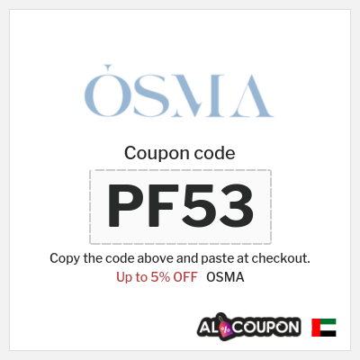 OSMA Coupon (PF53) OSMA Coupon Code 2026
