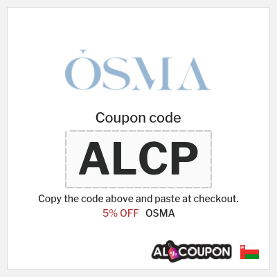 Coupon for OSMA (PF53) 5% OFF