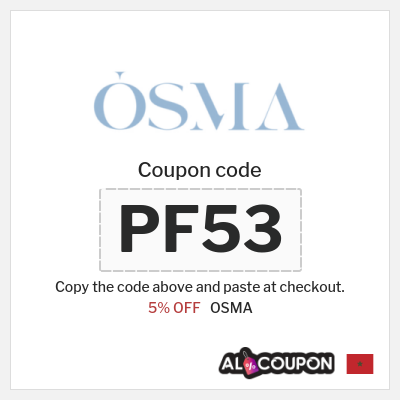 OSMA Coupon (PF53) OSMA Perfumes Coupon Code
