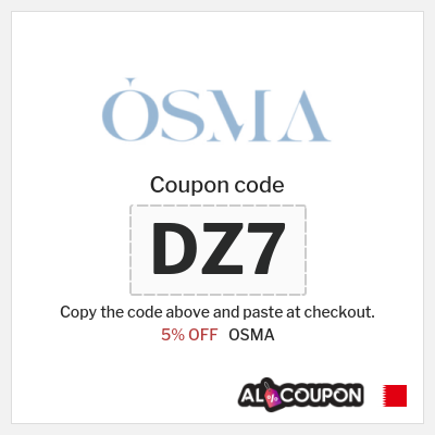 OSMA Coupon (DZ7) OSMA Perfumes Coupon Code