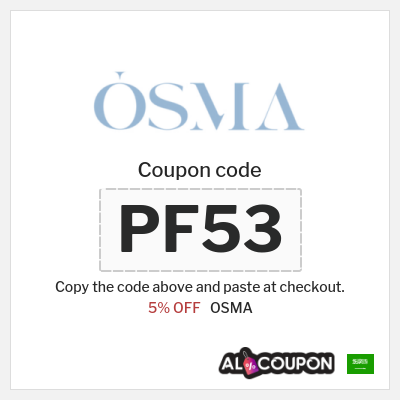 OSMA Coupon (DZ7) OSMA Perfumes Coupon Code