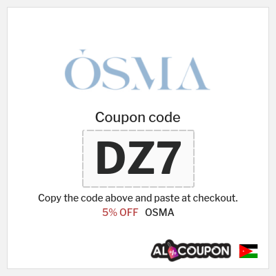 OSMA Coupon (PF53) OSMA Perfumes Coupon Code