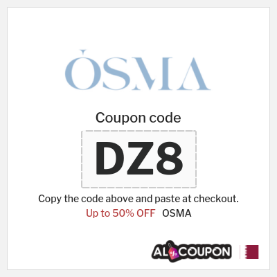 Coupon for OSMA (DZ7) Up to 50% OFF