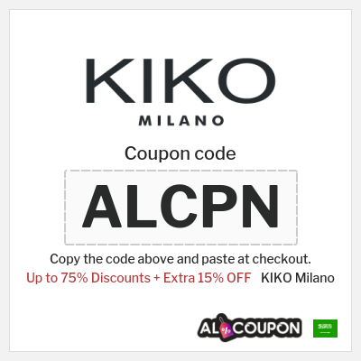 KIKO Milano Coupon (ALCPN) KIKO Promo Code 2026