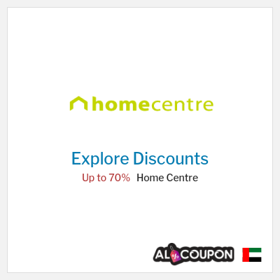 Coupon discount code for Home Centre Discounts up to 70%