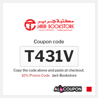 Coupon discount code for Jarir Bookstore 10% Coupon Code