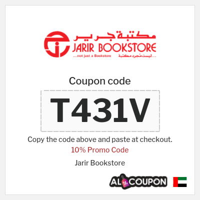 Coupon discount code for Jarir Bookstore 10% Coupon Code