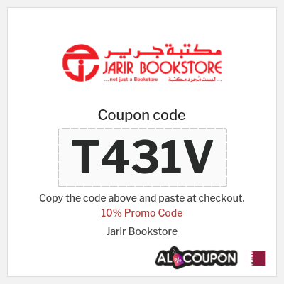 Coupon discount code for Jarir Bookstore 10% Coupon Code