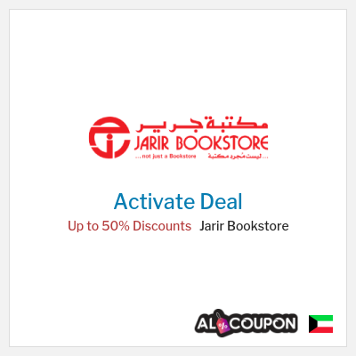 Coupon discount code for Jarir Bookstore Exclusive Discounts Up to 50%