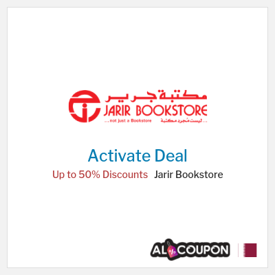 Special Deal for Jarir Bookstore Up to 50% Discounts