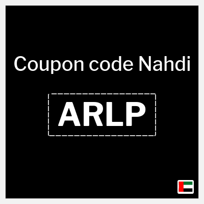 Nahdi Coupon (ARLP) Nahdi Discount code September 2026