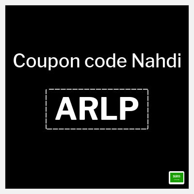 Nahdi Coupon (ARLP) Nahdi Discount code September 2026