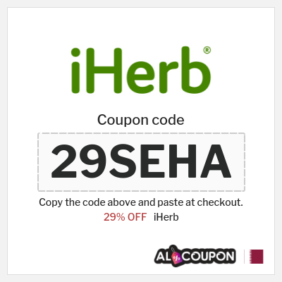 iHerb Coupon (29SEHA) iHerb Anniversary Sale + 29% OFF iHerb Code