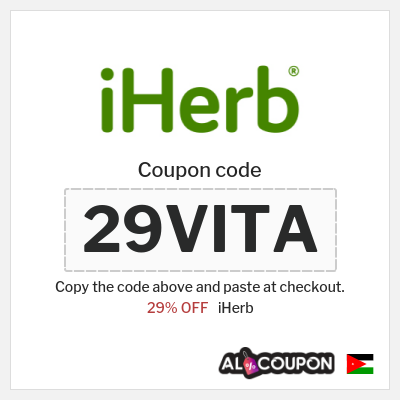 iHerb Coupon (29VITA) iHerb Anniversary Sale + 29% OFF iHerb Code