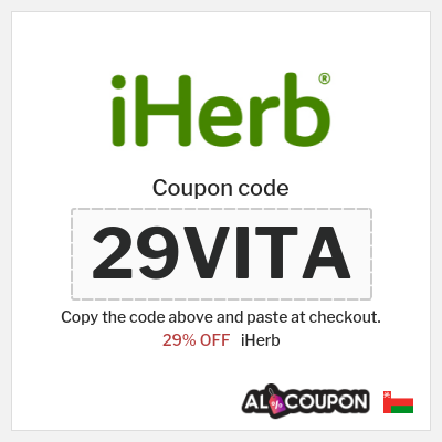 iHerb Coupon (29VITA) iHerb Anniversary Sale + 29% OFF iHerb Code