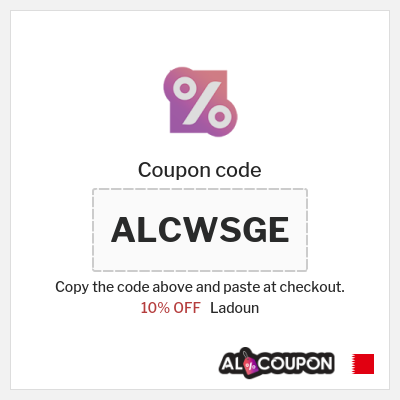 Coupon discount code for Ladoun 10% Coupons & Offers