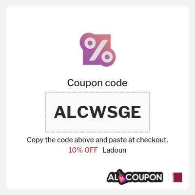 Coupon discount code for Ladoun 10% Coupons & Offers