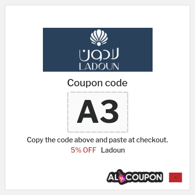 Coupon discount code for Ladoun Up to 75% Coupons & Offers