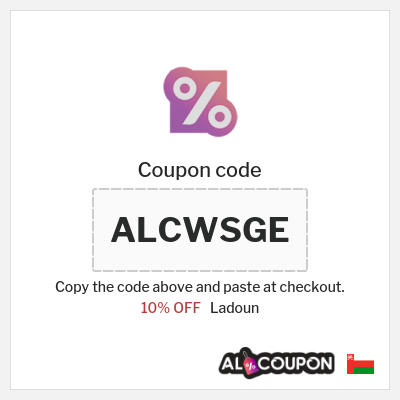 Coupon for Ladoun (ALCWSGE) 10% OFF