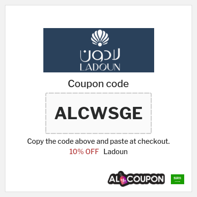 Coupon for Ladoun (ALCWSGE) 10% OFF