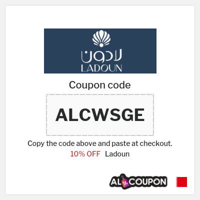 Ladoun Coupon (ALCWSGE) Ladoun Coupon Code 2026